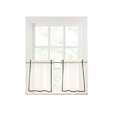 Curtainworks Rita 2-Pack Tier Set