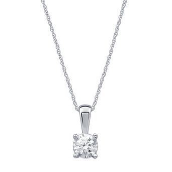Diamond Essentials Lab Grown Diamond 1/5 Carat T.W. Pendant Necklace