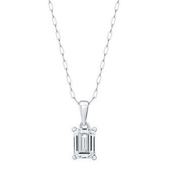Diamond Essentials 1 Carat T.W. Lab Grown Diamond Solitaire Pendant Necklace