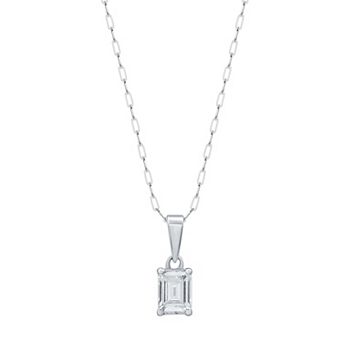 Diamond Essentials 1/2 Carat T.W. Lab Grown Diamond Solitaire Pendant Necklace