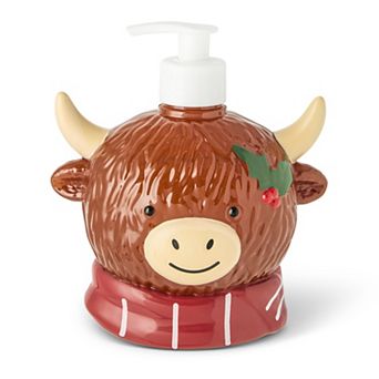 MAISON DE BASE Highland Cow Soap Dispenser
