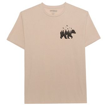 Big & Tall Forest Bear Graphic Tee