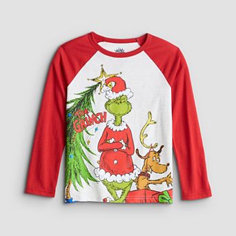 Boys 4-12 Jumping Beans® The Grinch Long Sleeve Graphic Tee