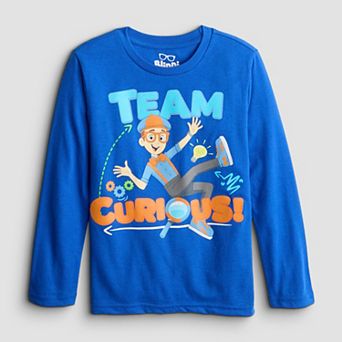 Boys 4-12 Jumping Beans® Blippi Team Curious Long Sleeve Graphic Tee