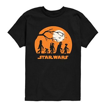 Boys 8-20 Star Wars Trick Or Treat Halloween Silhouette Graphic Tee