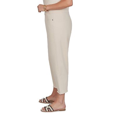 Plus Size Alfred Dunner Camden Market Natural Super Stretch Ankle Jeans