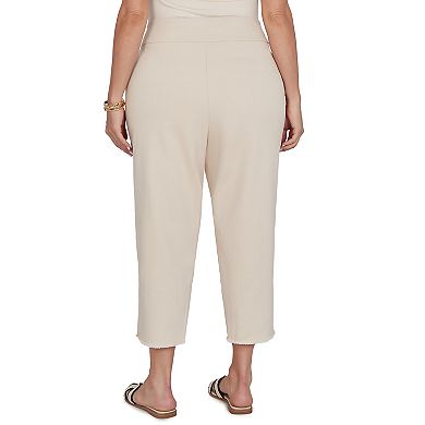 Plus Size Alfred Dunner Camden Market Natural Super Stretch Ankle Jeans