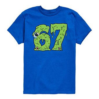 Boys 8-20 Boy's 67 Slime Graphic Tee