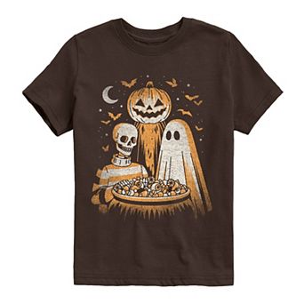 Boys 8-20 Boy's Vintage Halloween Trio Graphic Tee