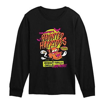 Boys 8-20 Disney / Pixar's Cars Tow Mater's Haunted Hayrides Long Sleeve Graphic Tee