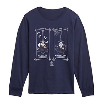 Boys 8-20 Disney's The Nightmare Before Christmas Mayor Long Sleeve Graphic Tee