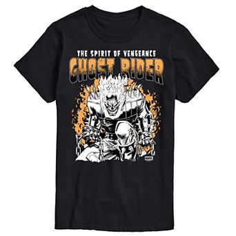 Big & Tall Marvel Ghost Rider The Spirit of Vengeance Graphic Tee