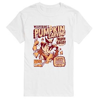 Big & Tall X-Men Wolverine's Pumpkin Carving Graphic Tee