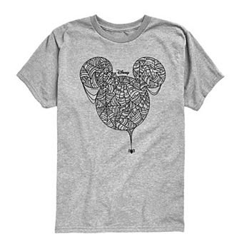 Boys 8-20 Disney's Mickey Mouse Head Spider Web Graphic Tee
