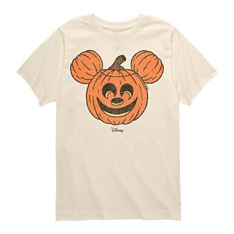 Boys 8-20 Disney's Mickey Mouse Distressed Pumpkin Graphic Tee
