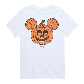 Boys 8-20 Disney's Mickey Mouse Distressed Pumpkin Graphic Tee