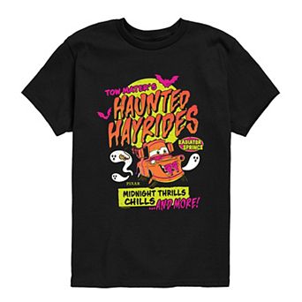 Boys 8-20 Disney's Cars Tow Mater's Haunted Hayrides Graphic Tee