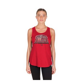 Women's New Era Red Tampa Bay Buccaneers Summer Tank Top