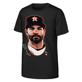 Youth Outerstuff Jose Altuve Black Houston Astros Headliner T-Shirt