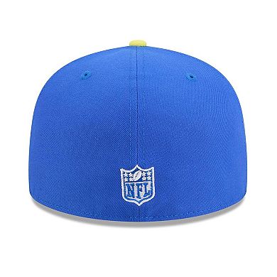 Men's New Era Royal/Gold Los Angeles Rams 59FIFTY Fitted Hat