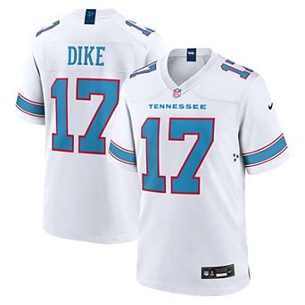 Men's Nike Chimere Dike White Tennessee Titans Game Jersey