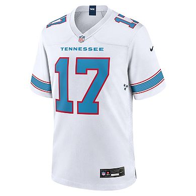 Men's Nike Chimere Dike White Tennessee Titans Game Jersey