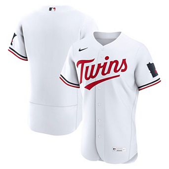 Men's Nike White Minnesota Twins Home Authentic Jersey