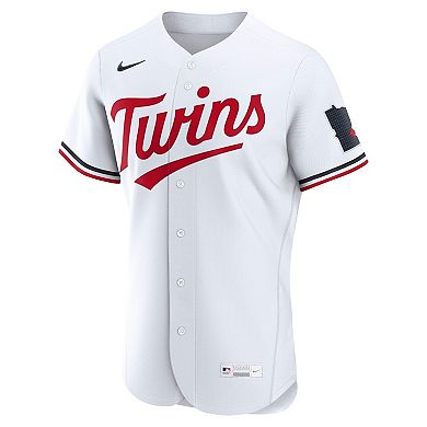 Men's Nike White Minnesota Twins Home Authentic Jersey