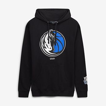 Men's Mitchell & Ness Black Dallas Mavericks Fleece Hoodie