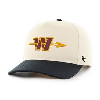 Men's '47 Natural/Black Washington Commanders Hitch Adjustable Hat