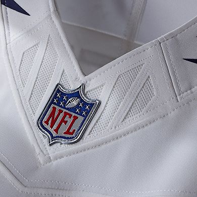 Men's Nike Lamar Jackson White Baltimore Ravens Vapor F.U.S.E. Stitched Limited Jersey