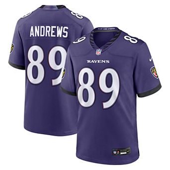 Men's Nike Mark Andrews Purple Baltimore Ravens Team Game Jersey