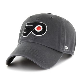 Men's '47 Charcoal Philadelphia Flyers Clean Up Adjustable Hat