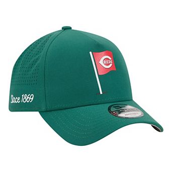 Men's New Era Green Cincinnati Reds Pin Seeker 9FORTY A-Frame Adjustable Hat