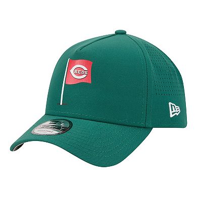 Men's New Era Green Cincinnati Reds Pin Seeker 9FORTY A-Frame Adjustable Hat