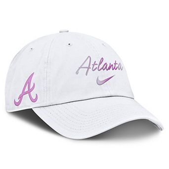 Men's Nike White Atlanta Braves Mother ۪s Day Club Adjustable Hat