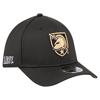 Men's New Era Black Army Black Knights 39THIRTY M-Crown Flex Fit Hat