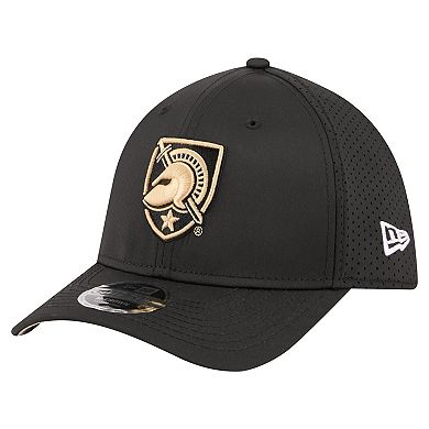 Men's New Era Black Army Black Knights 39THIRTY M-Crown Flex Fit Hat