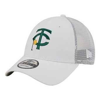 Men's New Era White Minnesota Twins Flag 9FORTY Trucker Adjustable Hat