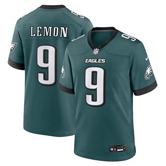 Men's Nike Green Philadelphia Eagles Makai Lemon Team Game Jersey