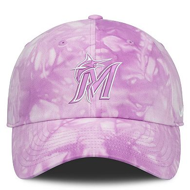 Women's Nike Light Pink Miami Marlins Mother’s Day Club Adjustable Hat