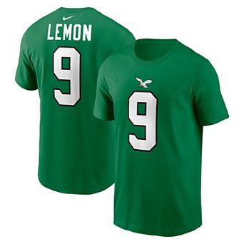 Men's Nike Makai Lemon Kelly Green Philadelphia Eagles Name & Number T-Shirt