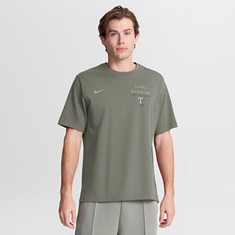 Men's Nike Olive Texas Rangers Statement Dri-FIT Primary T-Shirt