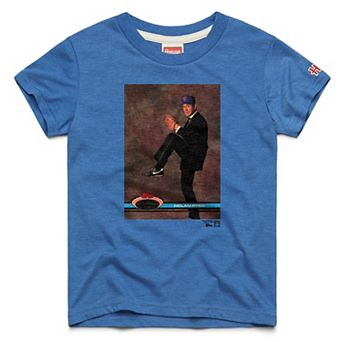 Youth Homage Nolan Ryan Royal Texas Rangers Topps Baseball Card Tri-Blend T-Shirt