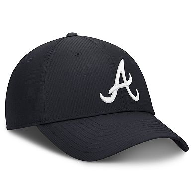 Men's Nike Navy Atlanta Braves Dri-FIT Club Adjustable Hat