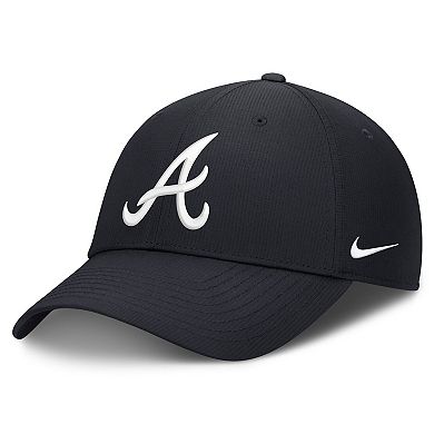 Men's Nike Navy Atlanta Braves Dri-FIT Club Adjustable Hat