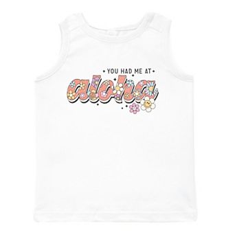 The Juniper Shop You Had Me At Aloha Toddler Tank