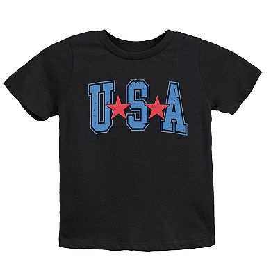 The Juniper Shop Varsity USA Red Stars Youth Short Sleeve Tee