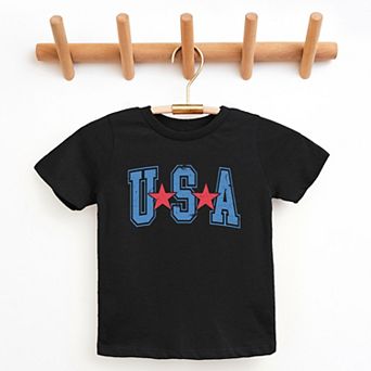 The Juniper Shop Varsity USA Red Stars Youth Short Sleeve Tee