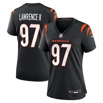 Women's Nike Dexter Lawrence II Black Cincinnati Bengals Game Jersey